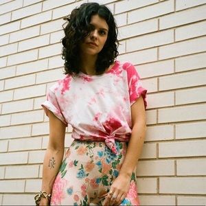 Novell Royale Pink Tie Dye Mick Tee